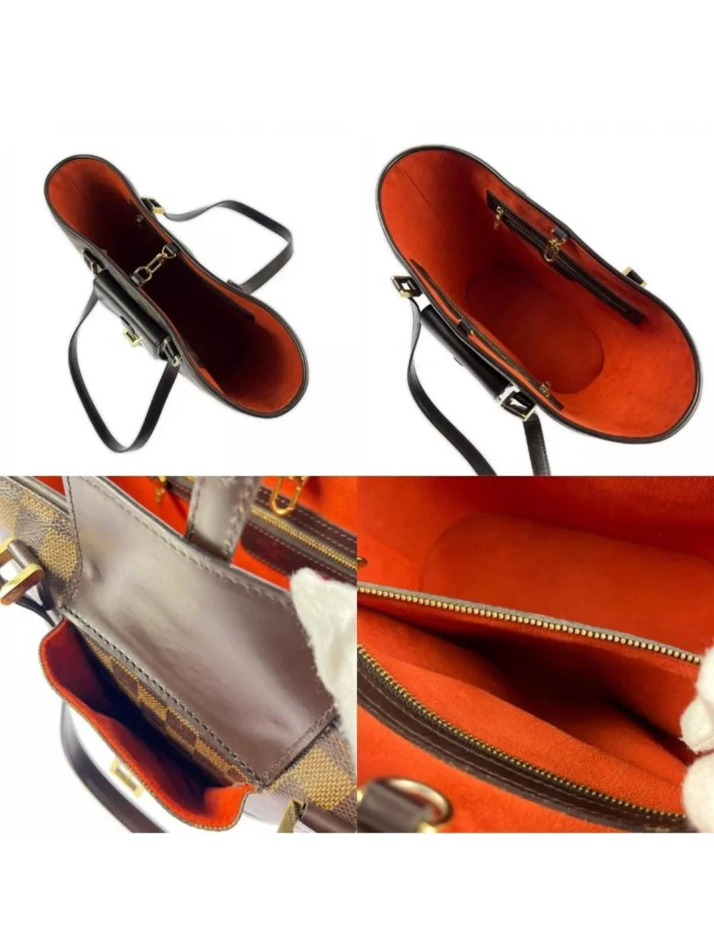 Louis Vuitton Damier Manosque PM Brown Handbag